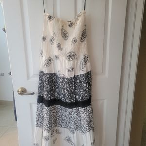 Speed Control - New York strapless dress